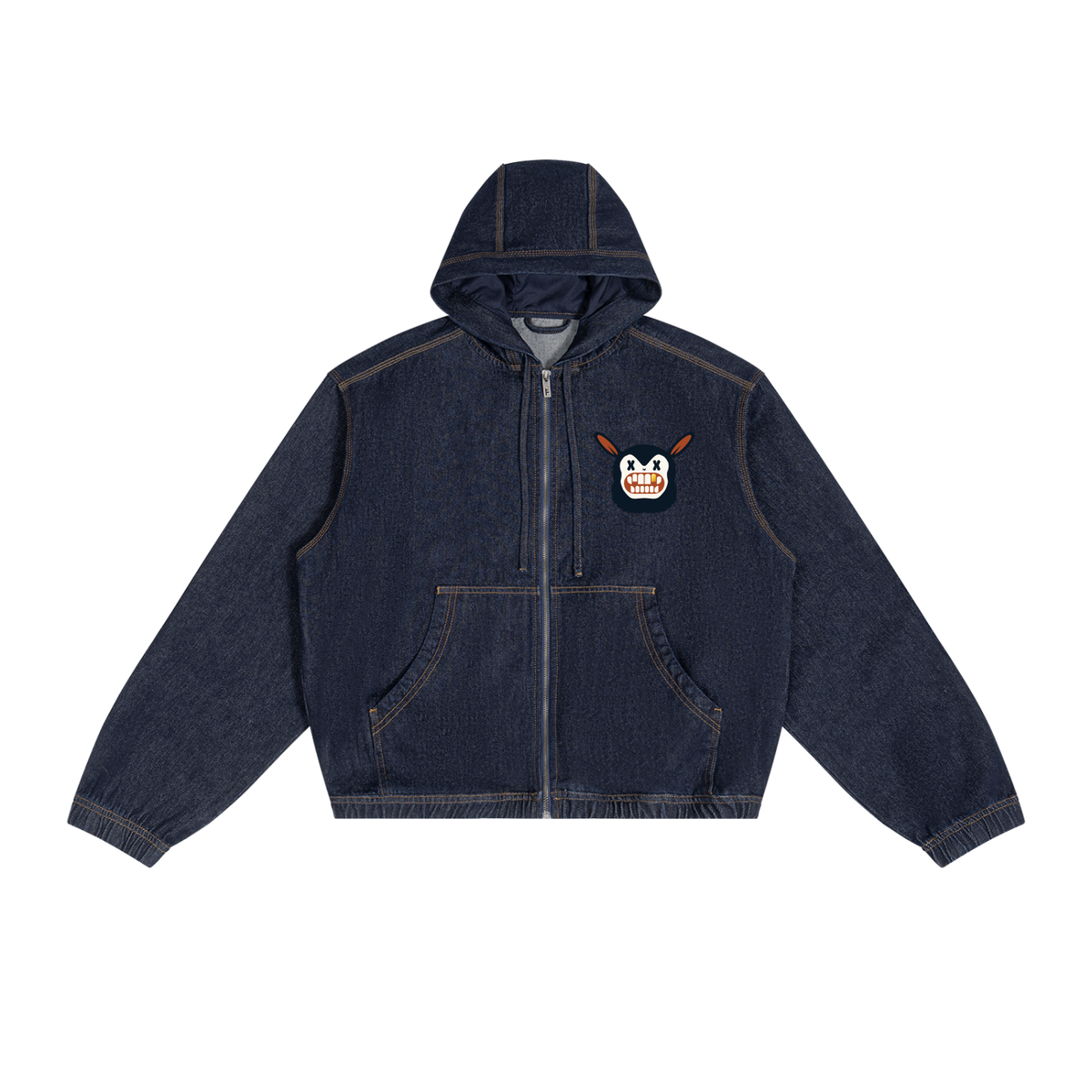 sillyrabbitdenim,sillyrabbit,sillyrabbitdesign,denim,jacket,zipup,denimjacket